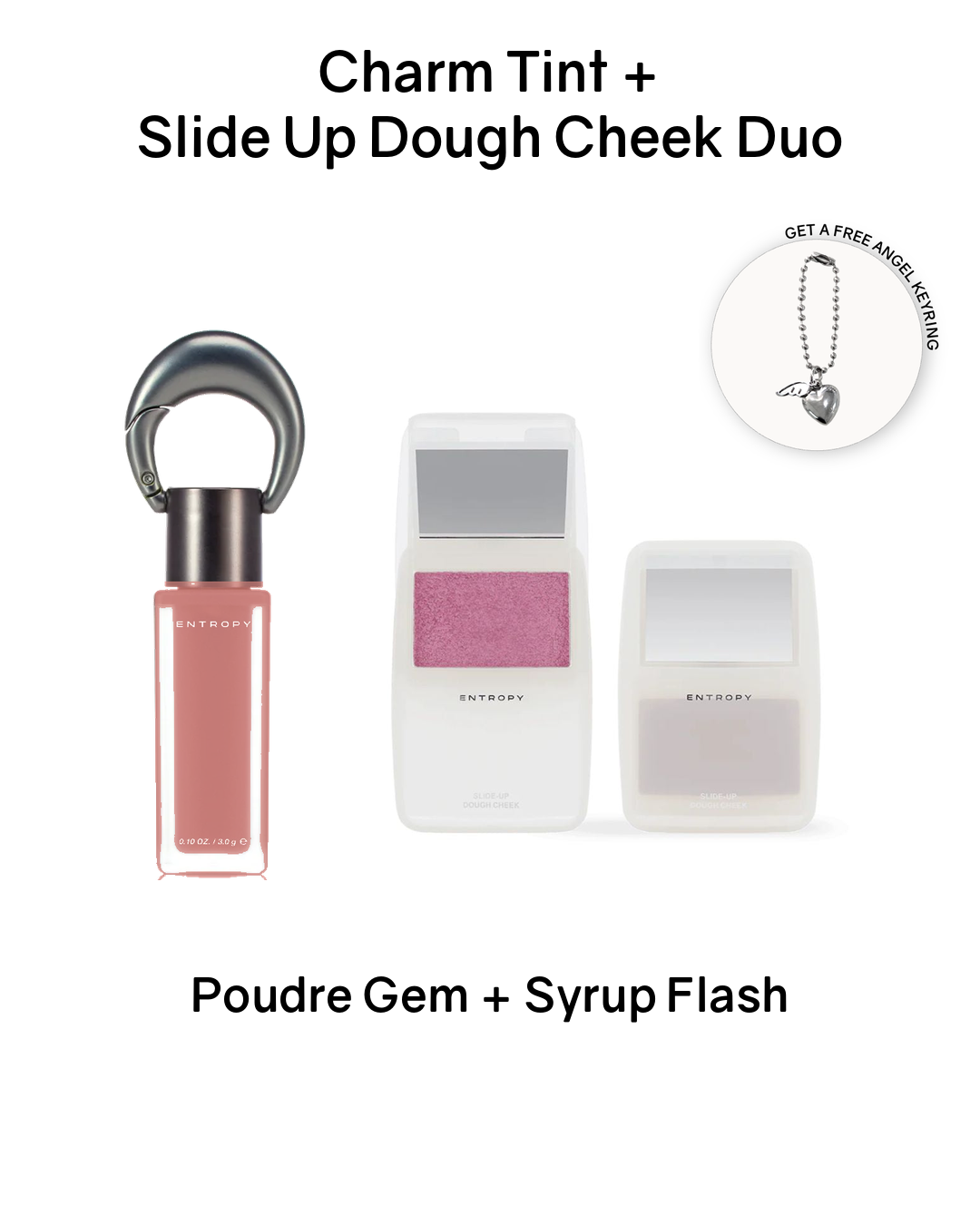 [PROMO] ENTROPY Charm Tint + Slide Up Dough Cheek Duo