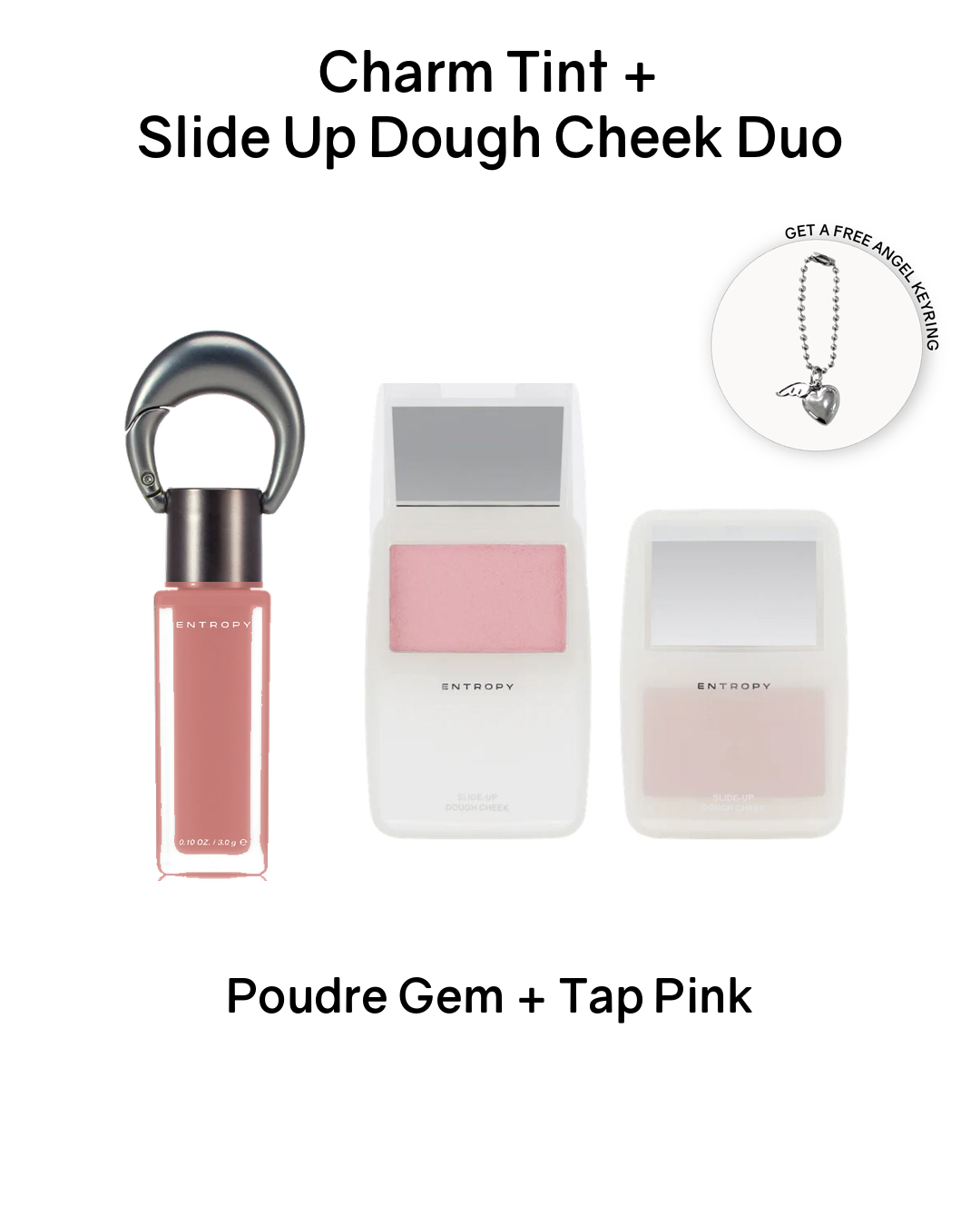 [PROMO] ENTROPY Charm Tint + Slide Up Dough Cheek Duo