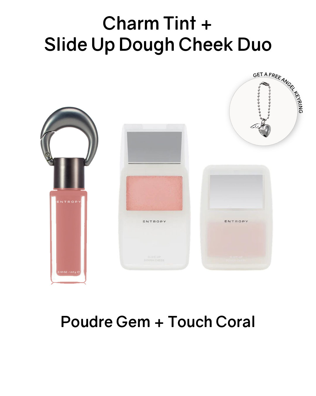 [PROMO] ENTROPY Charm Tint + Slide Up Dough Cheek Duo