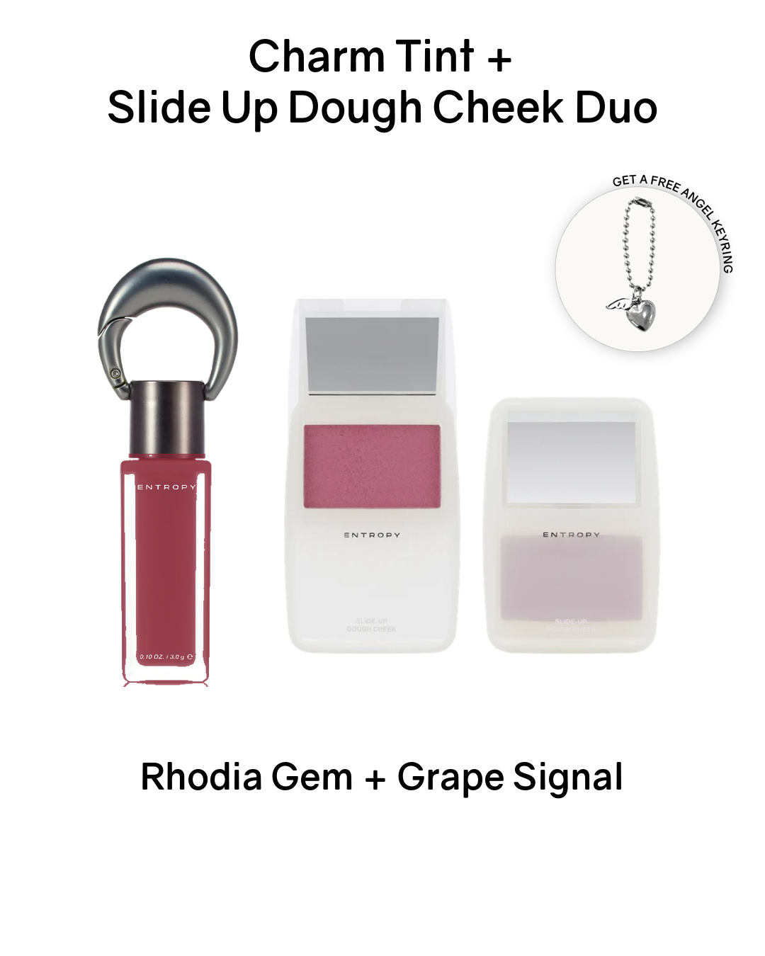 [PROMO] ENTROPY Charm Tint + Slide Up Dough Cheek Duo