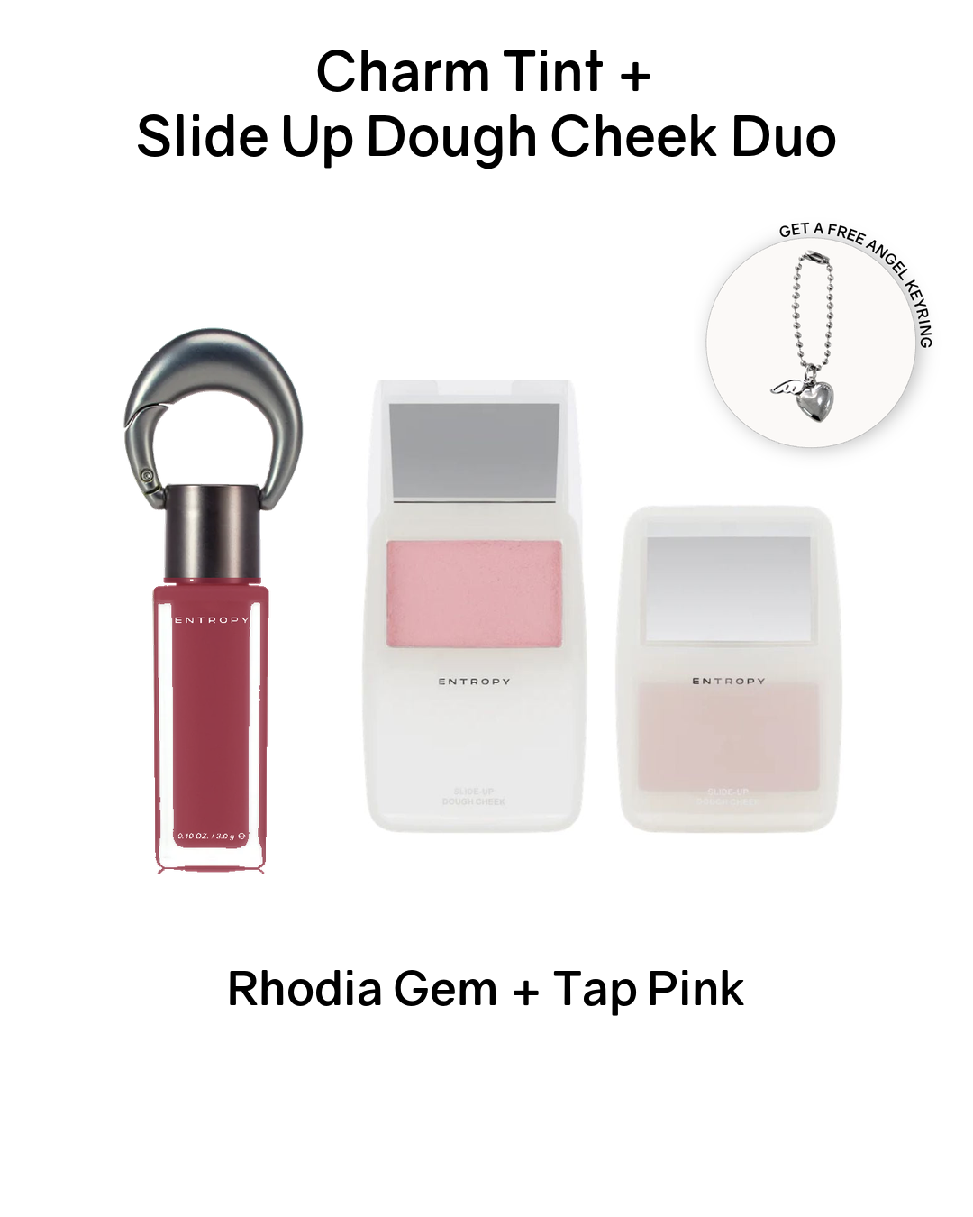 [PROMO] ENTROPY Charm Tint + Slide Up Dough Cheek Duo