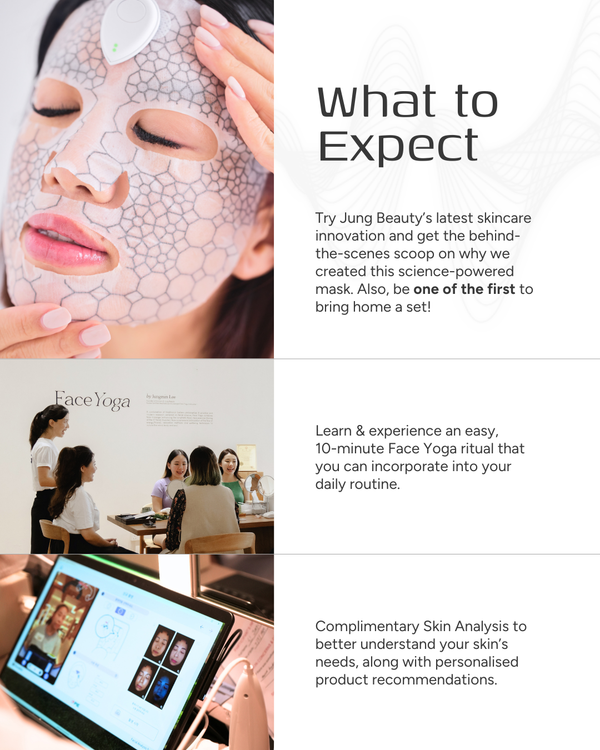 [EVENT] Jung Beauty Microcurrent Mask & Face Yoga Workshop (21 May)