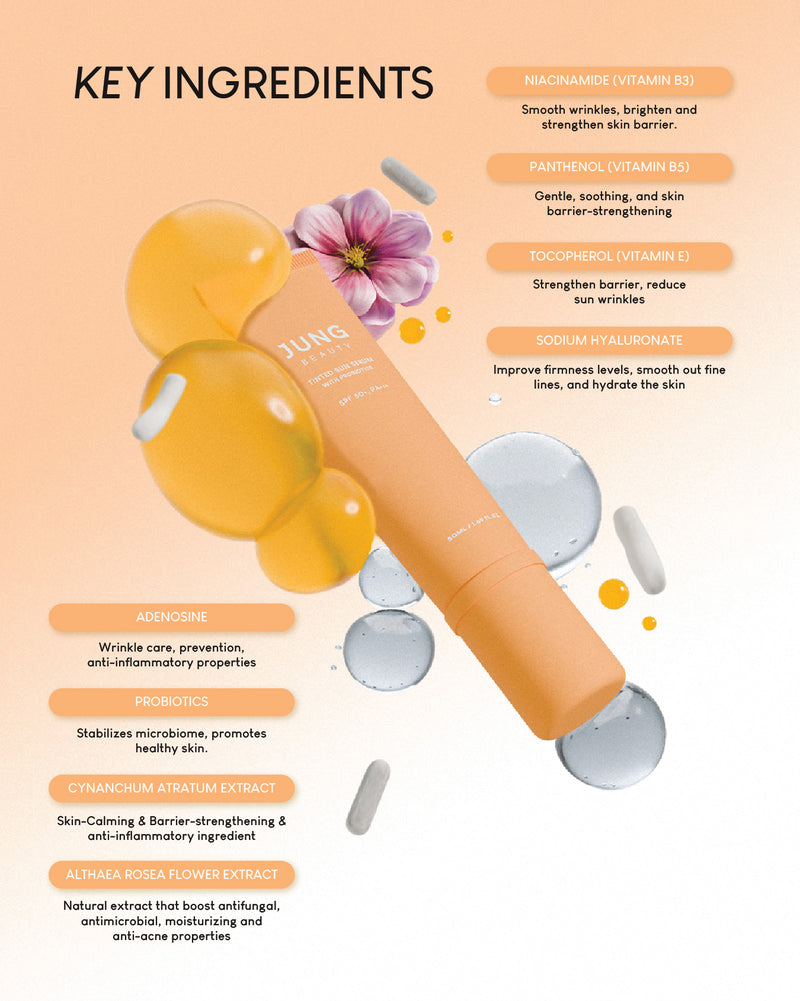 [PREORDER] Jung Beauty Tinted Sun Serum with Probiotics