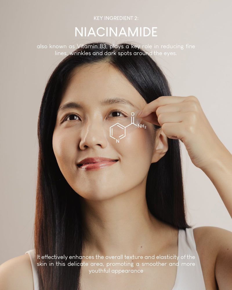 Jung Beauty Firming Microdart Eye Patch with Bakuchiol, Niacinamide and Peptides