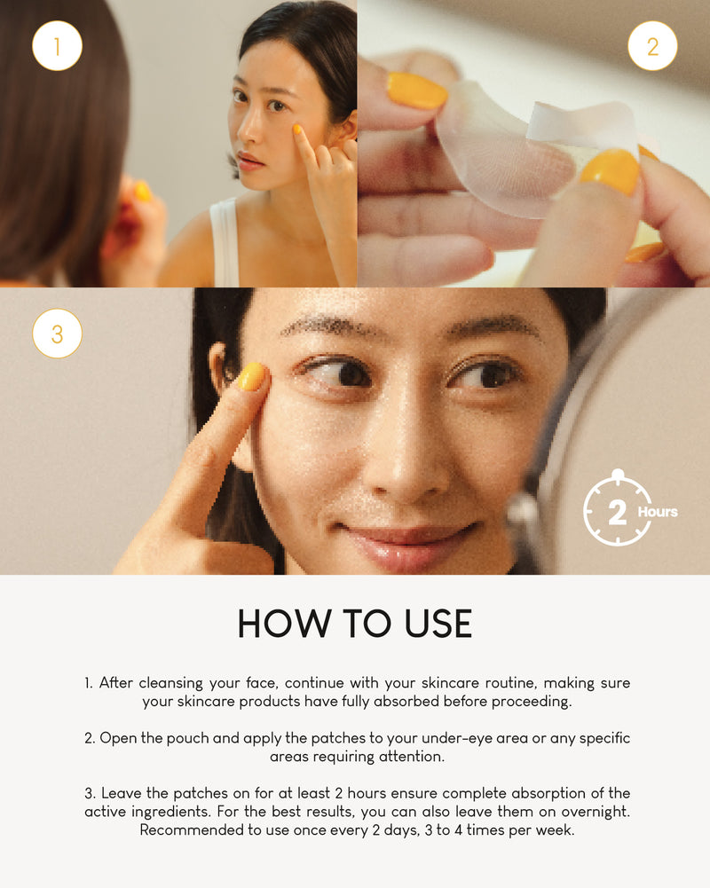 [PROMO] Jung Beauty Firming Microdart Eye Patch with Bakuchiol, Niacinamide and Peptides