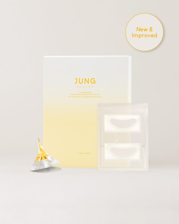 Jung Beauty Firming Microdart Eye Patch with Bakuchiol, Niacinamide and Peptides