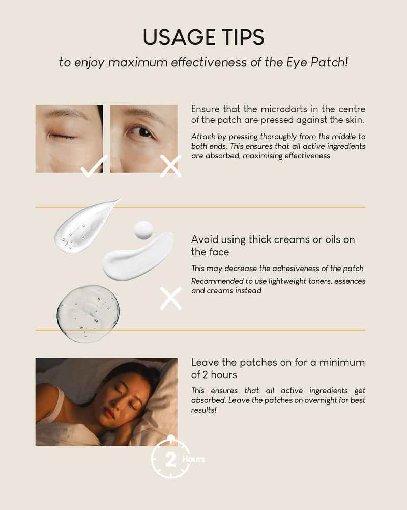 [PROMO] Jung Beauty Firming Microdart Eye Patch with Bakuchiol, Niacinamide and Peptides