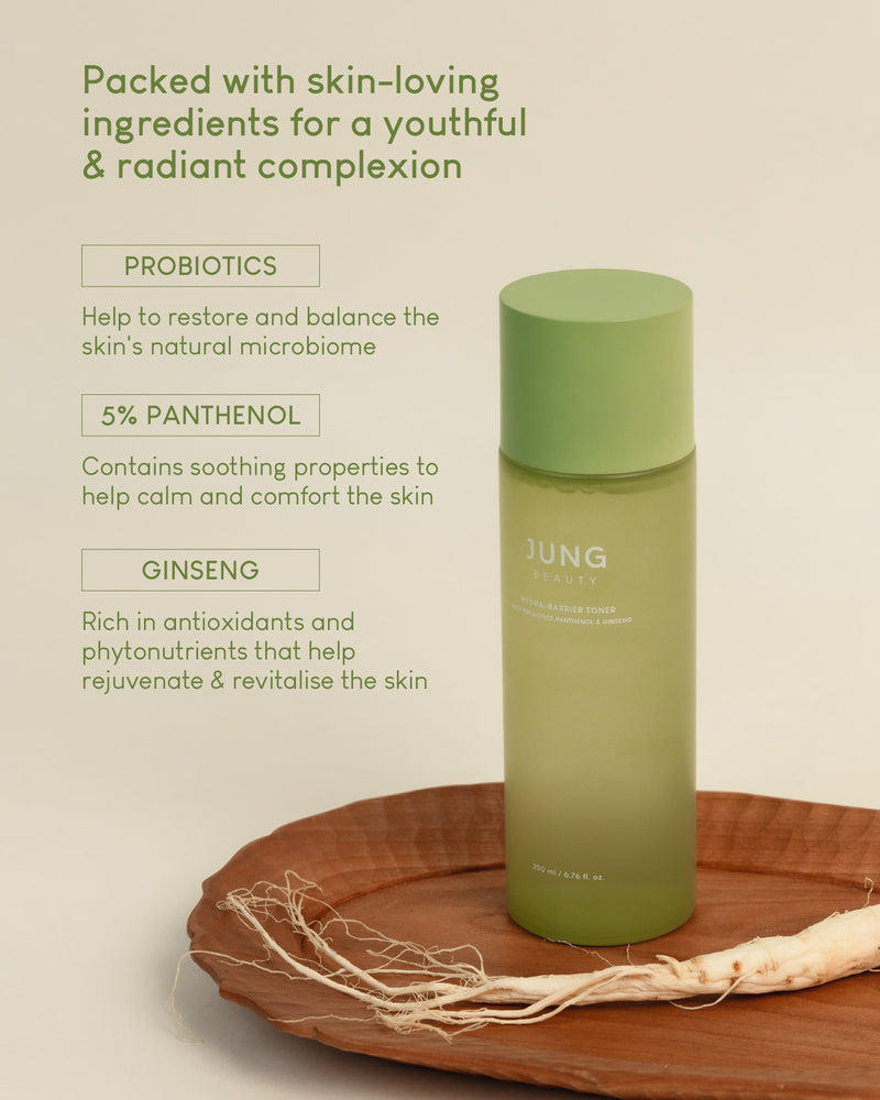 [PROMO] Jung Beauty Hydra-Barrier Toner with Probiotics, Panthenol, and Ginseng