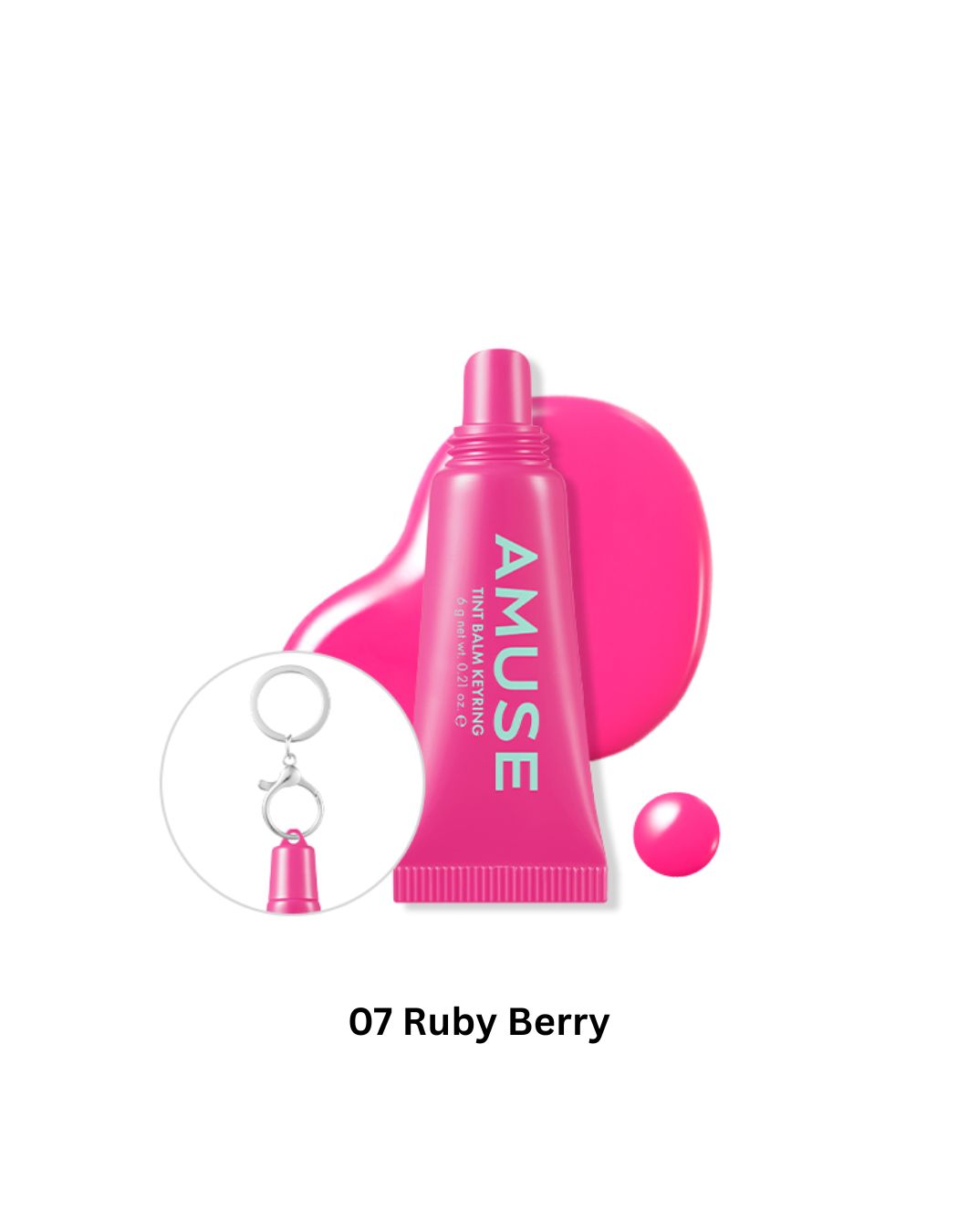 [PROMO] AMUSE Care/Tint Balm Keyring (5 Shades)