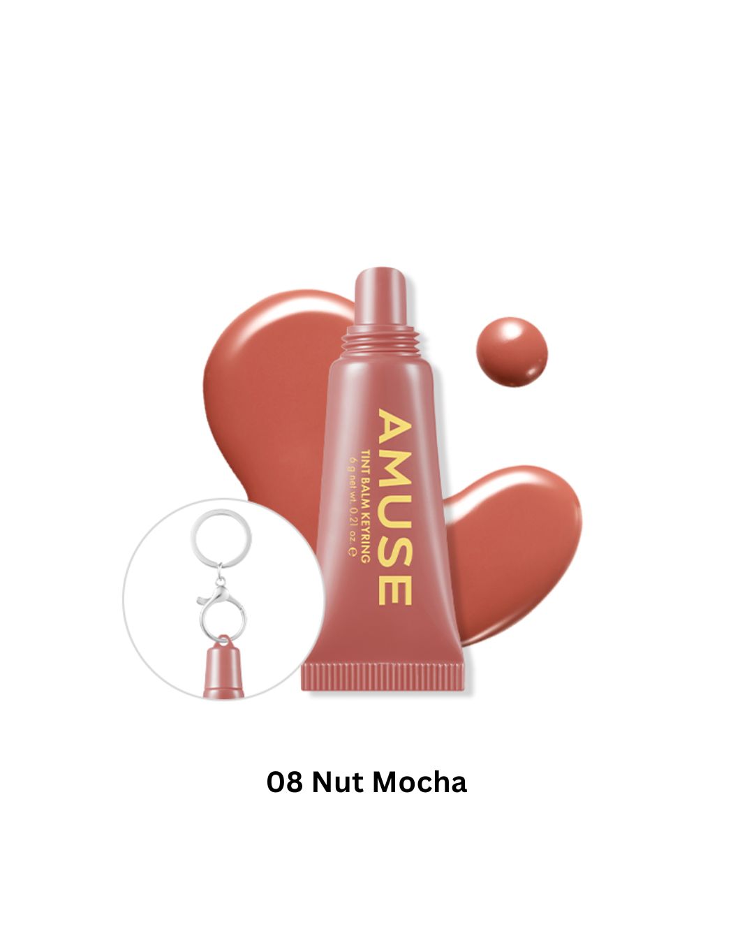 [PROMO] AMUSE Care/Tint Balm Keyring (5 Shades)