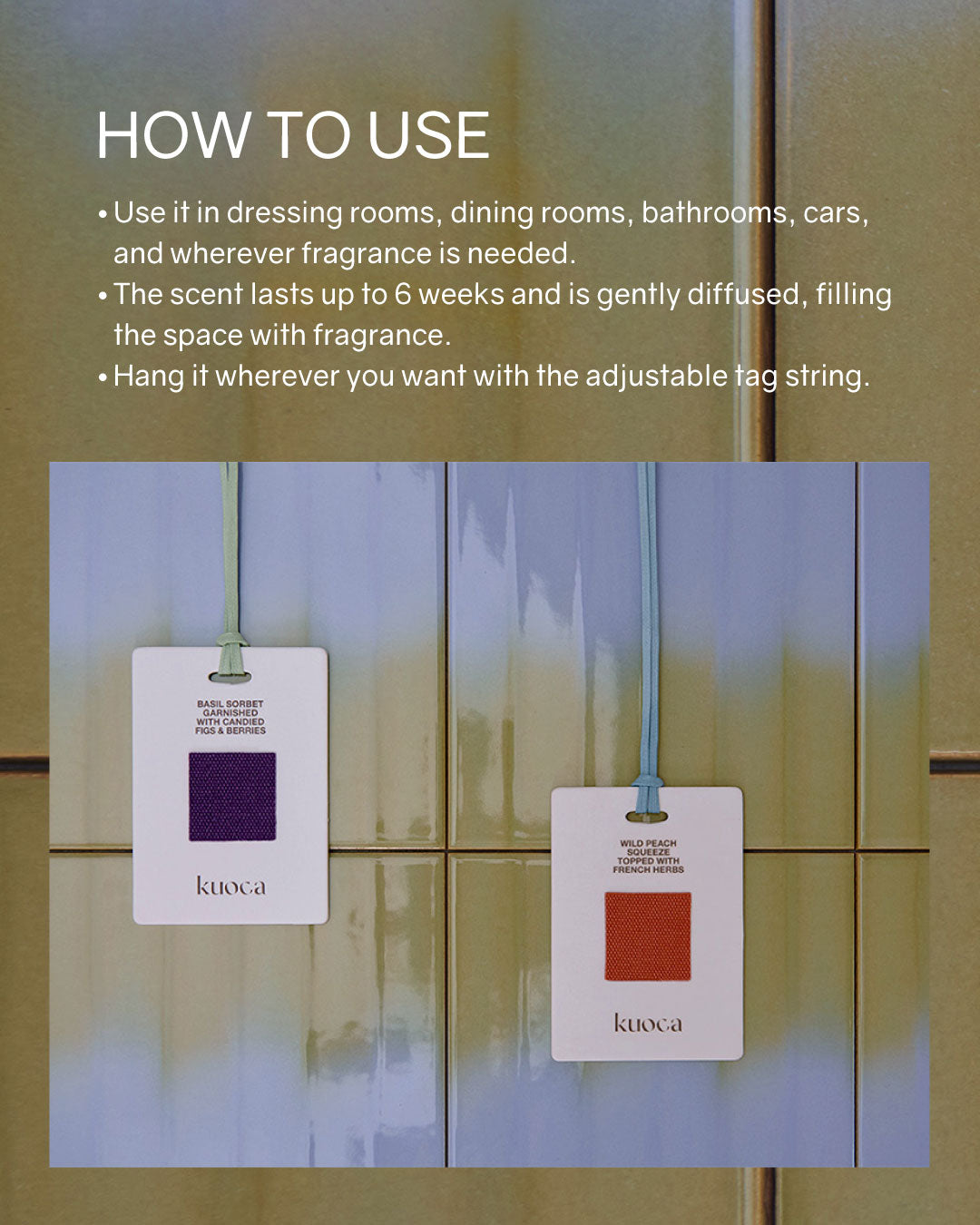 [PROMO] kuoca Fragrance Tag (2 types)