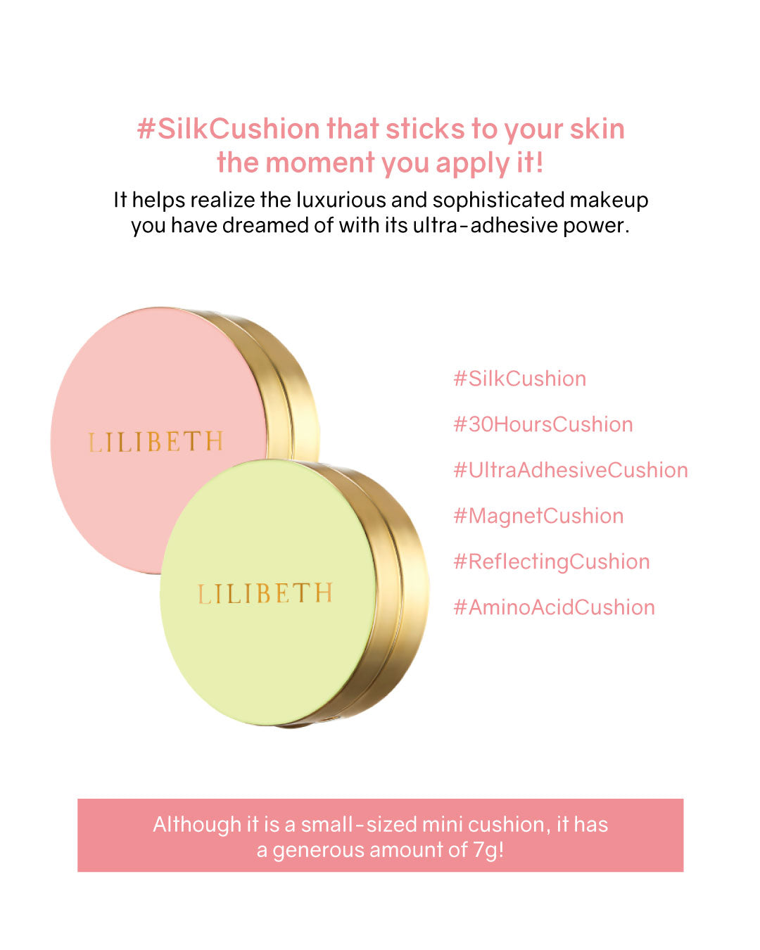 [PROMO] Lilibeth Perfect Fitting Full Coverage Mini Cushion SPF50+/PA+++ (Shade 21/23)
