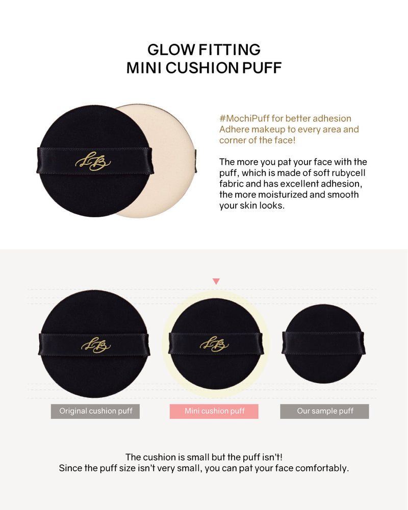 Lilibeth Perfect Fitting Full Coverage Mini Cushion SPF50+/PA+++ (Shade 21/23)