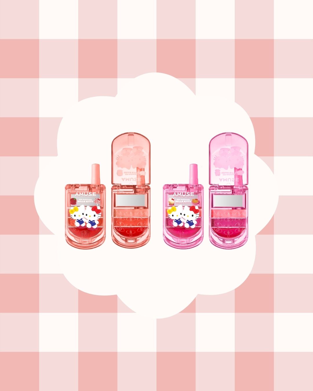 [PROMO] AMUSE Hello Kitty Limited Edition Lip & Cheek Cell Phone