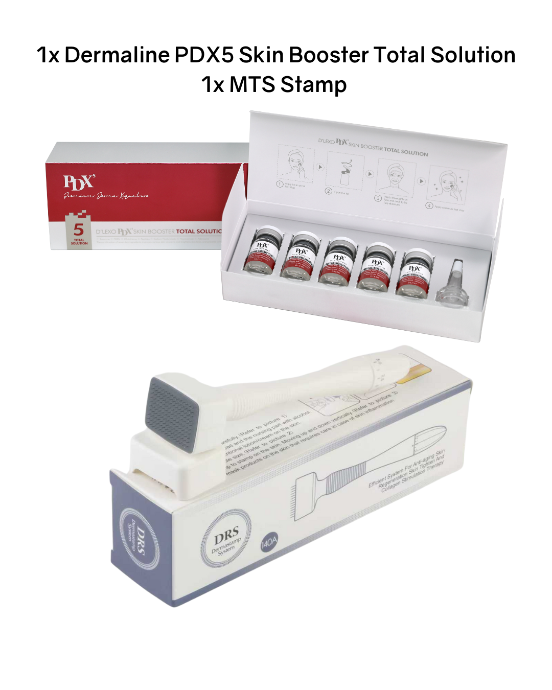 [PROMO] Dermaline PDX5 Skin Booster Total Solution & MTS Stamp