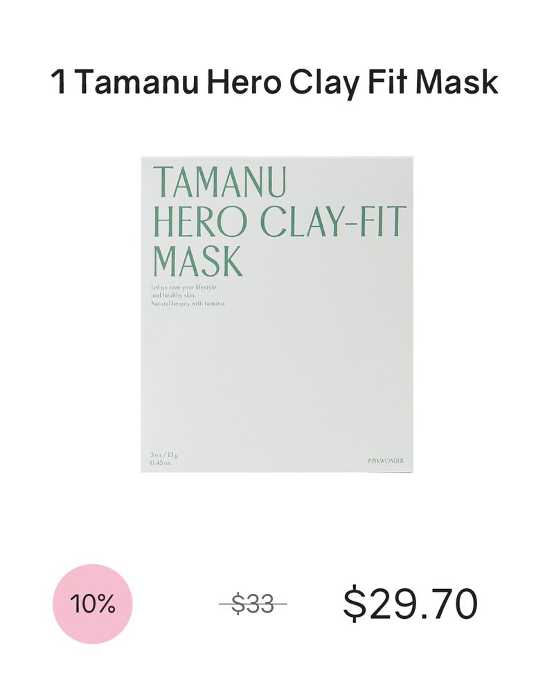 [PROMO] Pink Wonder Tamanu Hero Clay Fit Mask