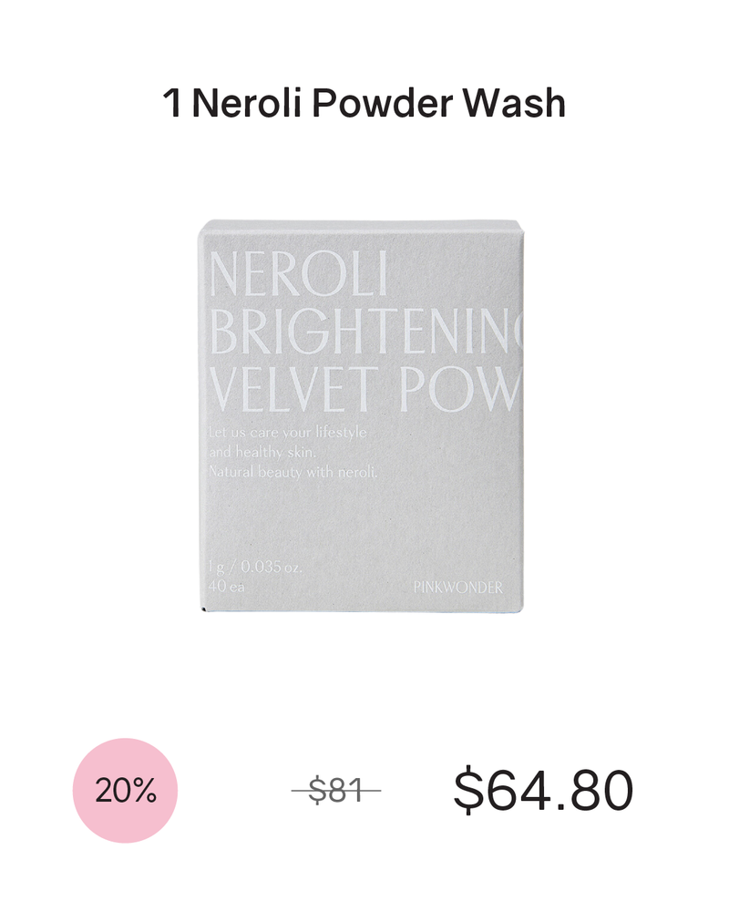 [PROMO] Pink Wonder Neroli Brightening Velvet Powder Wash