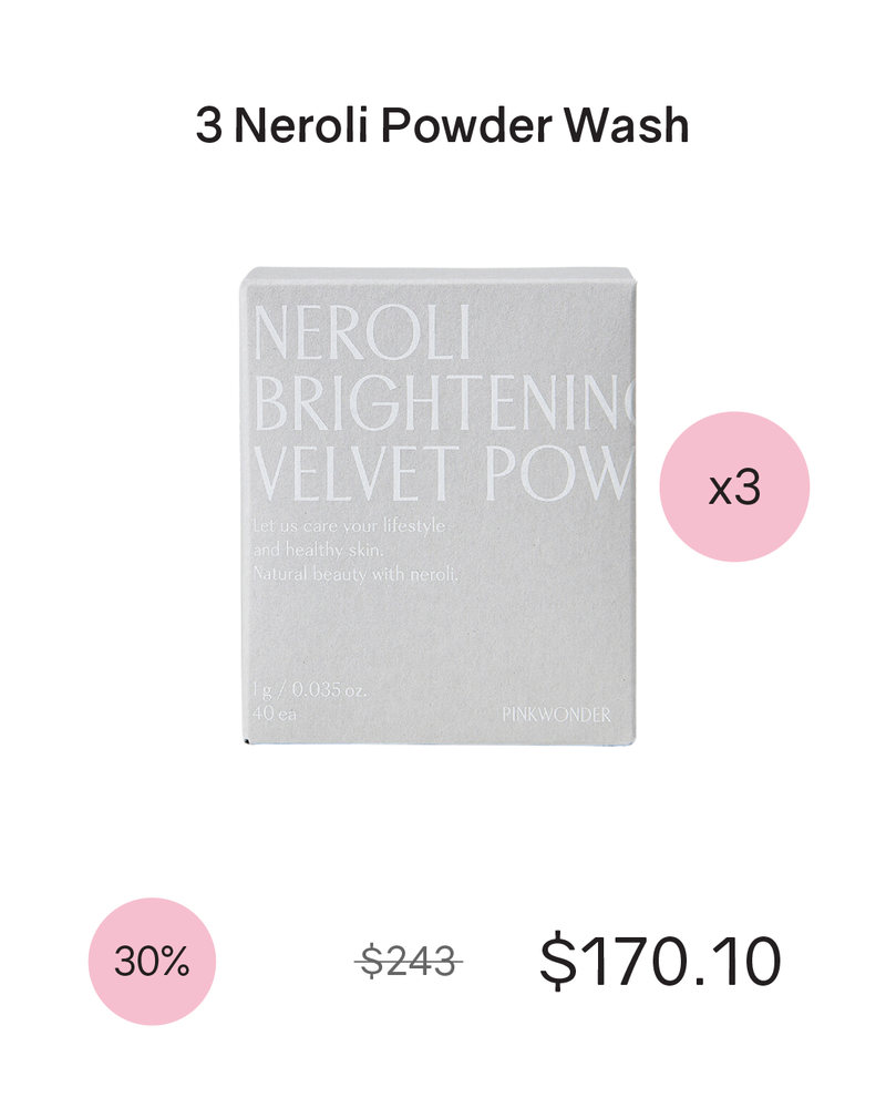 [PROMO] Pink Wonder Neroli Brightening Velvet Powder Wash