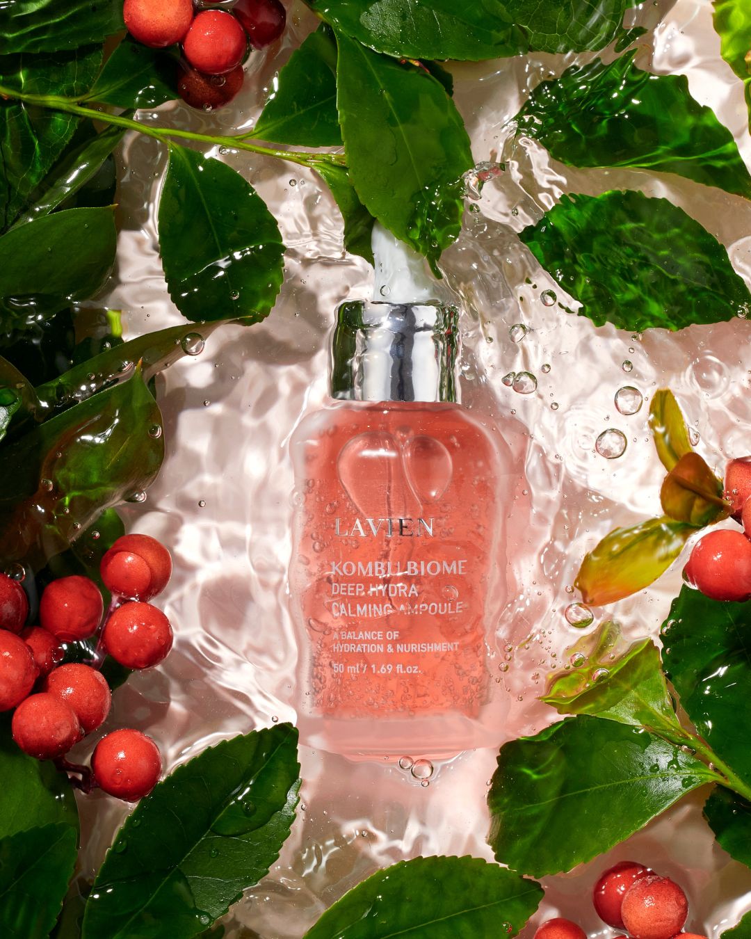 LAVIEN KOMBU BIOME 4点セット 化粧水 美容液 クリーム PROMO] Lavien Kombu Biome Deep Hydra Calming Ampoule