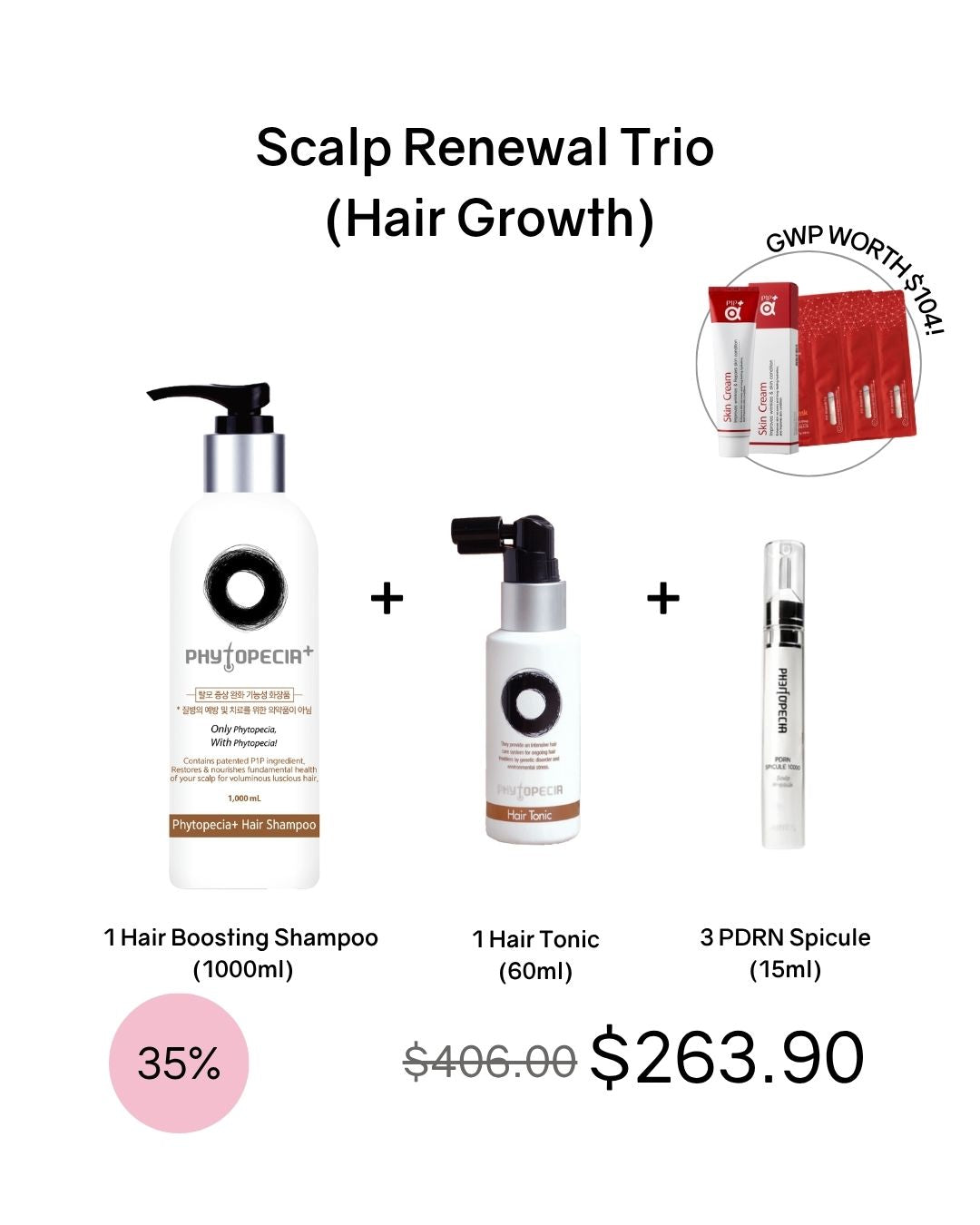 [PROMO] Phytopecia+ Hair Boosting Shampoo / Hair Tonic / Scalp Essence / PDRN Scalp Ampoule