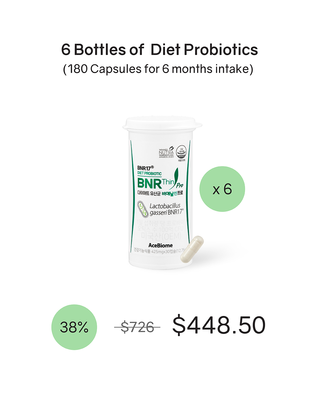 [PROMO] BNR17 Diet Probiotics BNRThin Pro