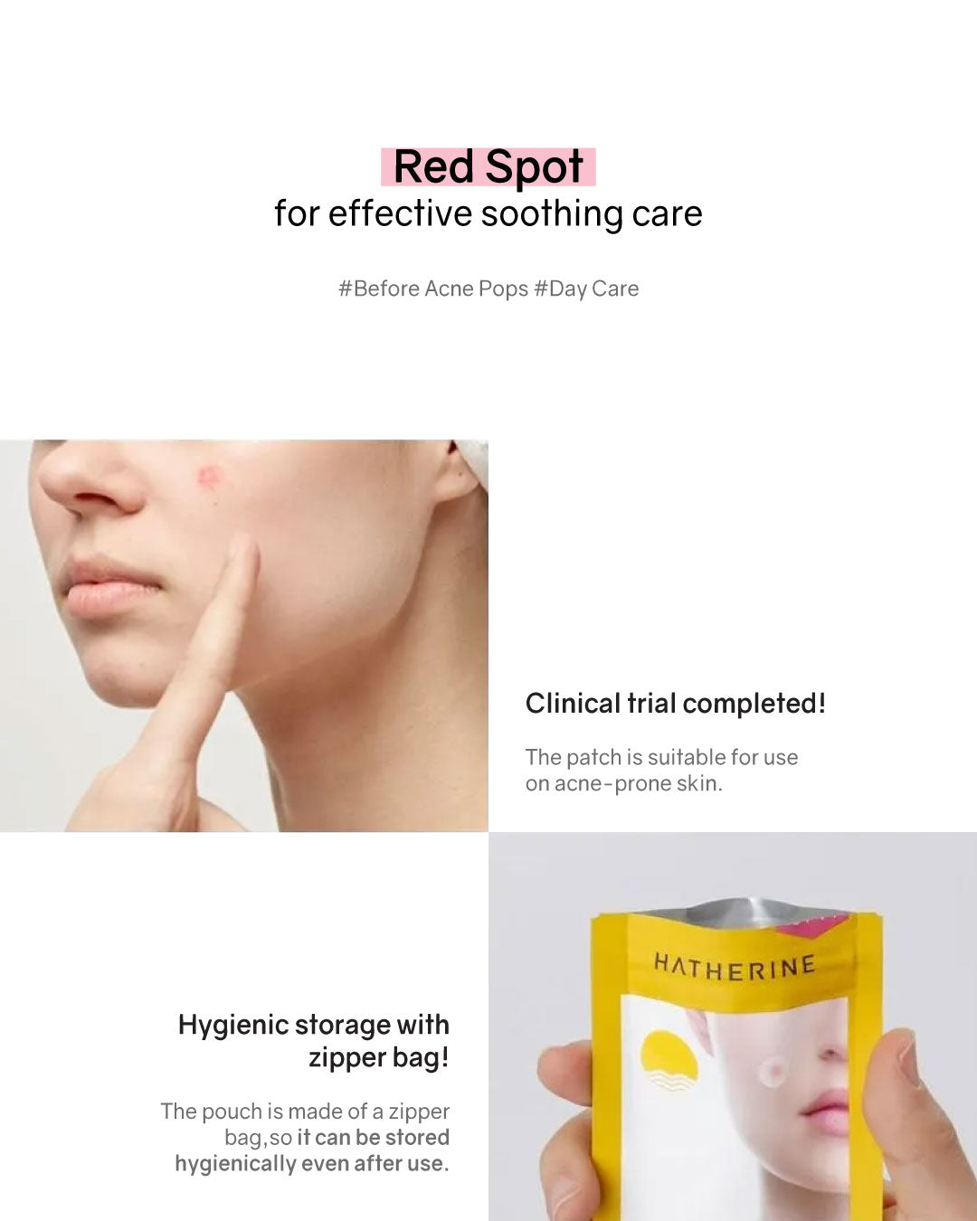 [PROMO] Hatherine Spot Care Patch Red Spot (40 patch)