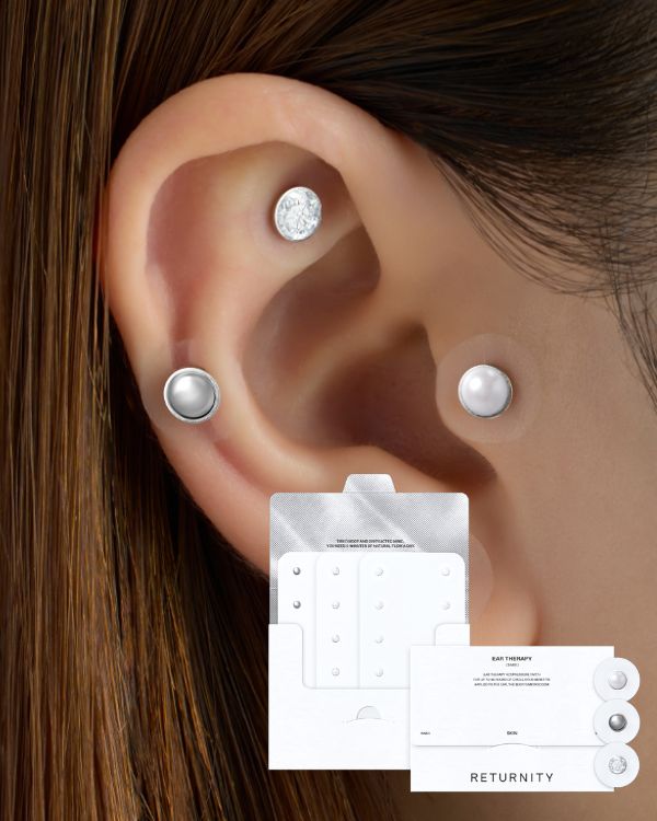 Returnity Ear Therapy Patch (Crystal/Pearl/Silver) (3 sheets)