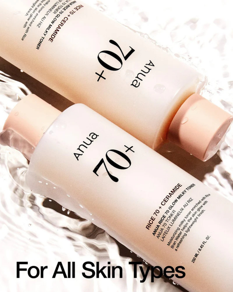 ANUA Rice 70 Glow Milky Toner (250ml)