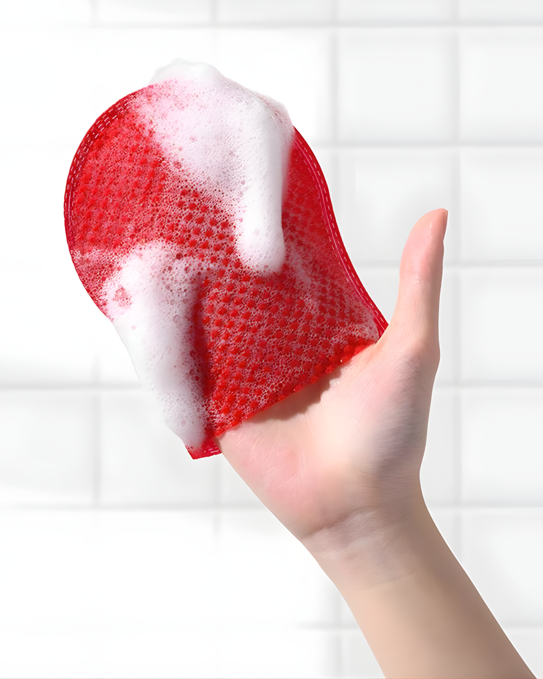 [PROMO] laundryou Soft Body Red Glove Clean (5EA)