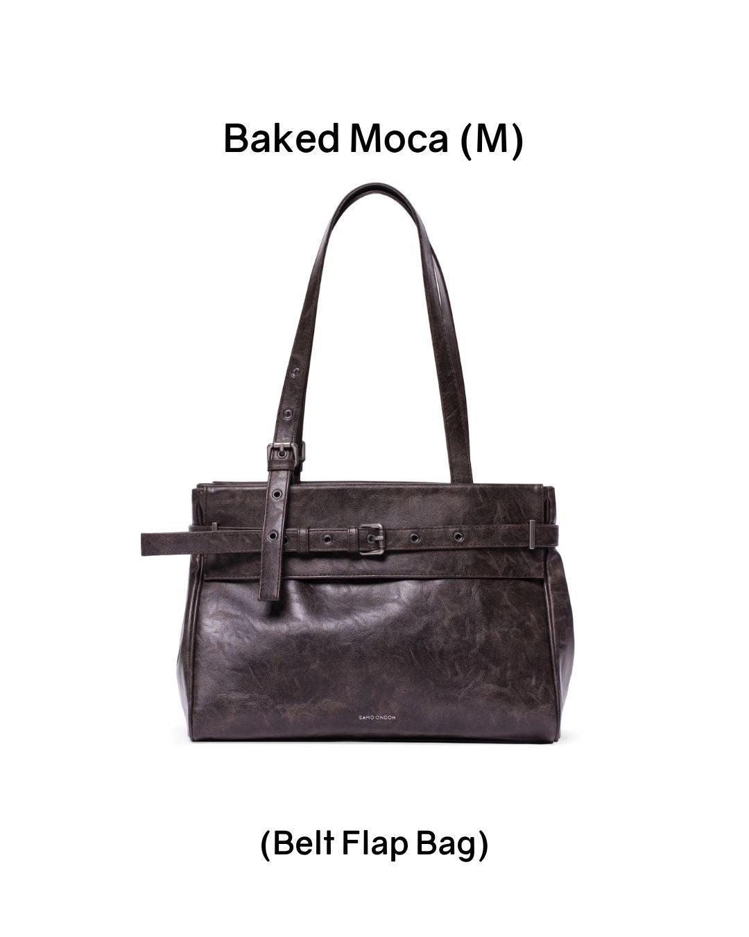 [PREORDER] SAMO ONDOH Belt Flap Bag (Dispatch Date: 11-15 May)