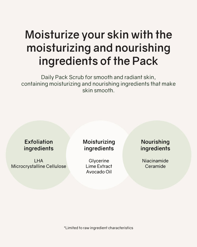WHIPPED Vegan Pack Scrub (210g)