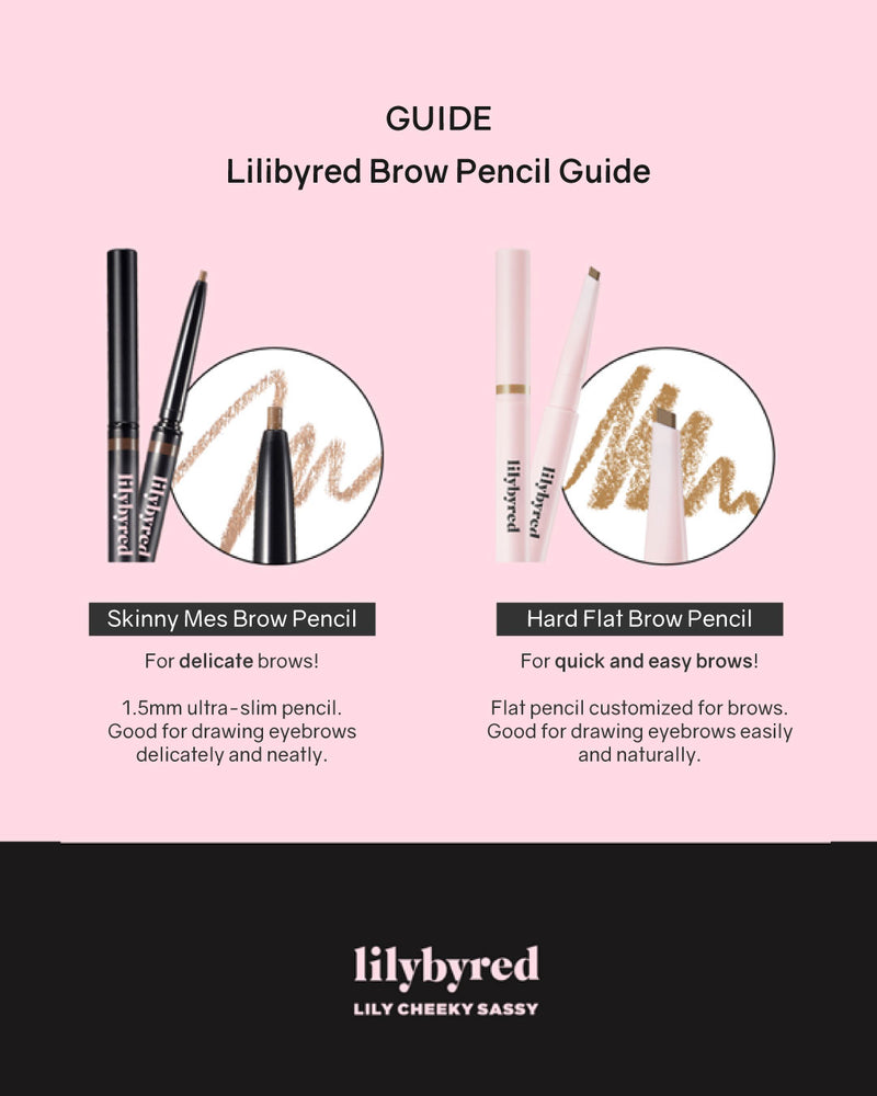 lilybyred Skinny Mes Brow Pencil (4 Colours)