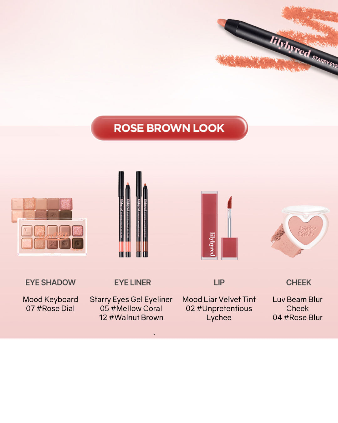 lilybyred Starry Eyes Am9 to Pm9 Gel Eyeliner (9 colours)
