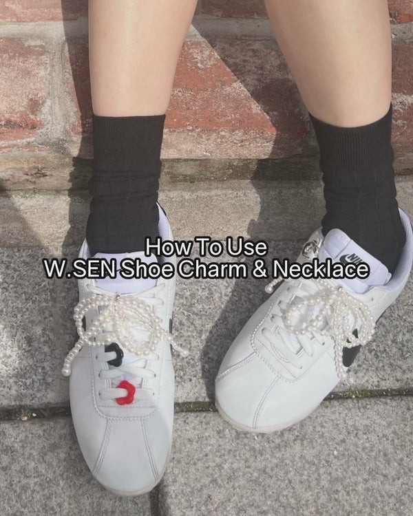 W.SEN Shoe Charm Pendants & Necklace (NEW!)