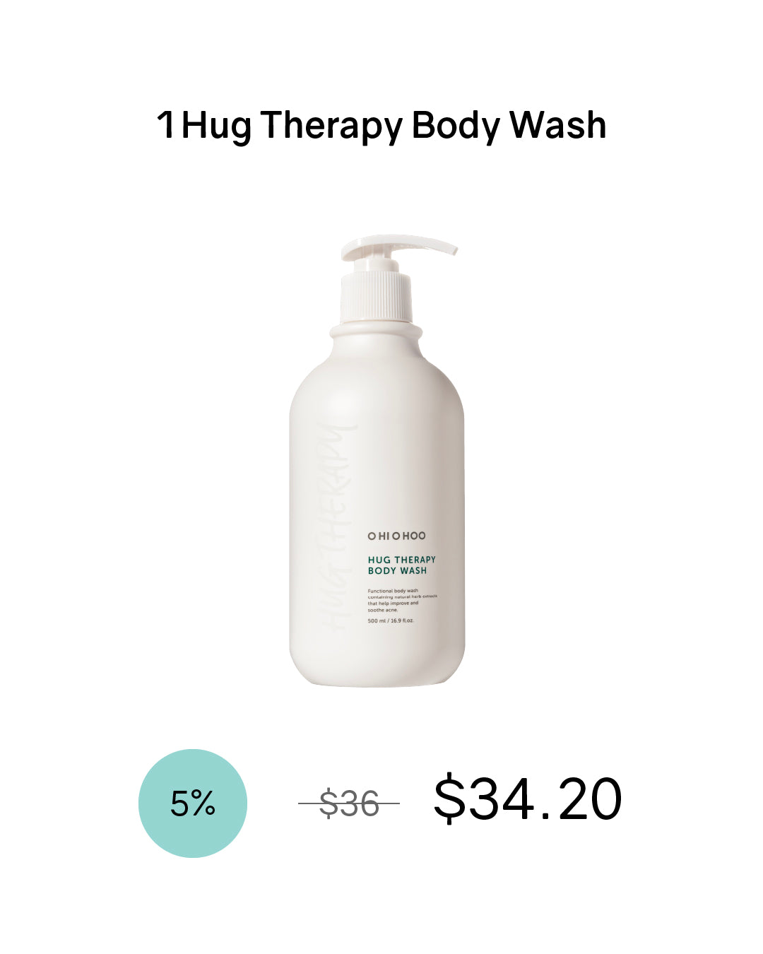 [PROMO] OHIOHOO Hug Therapy Body Wash