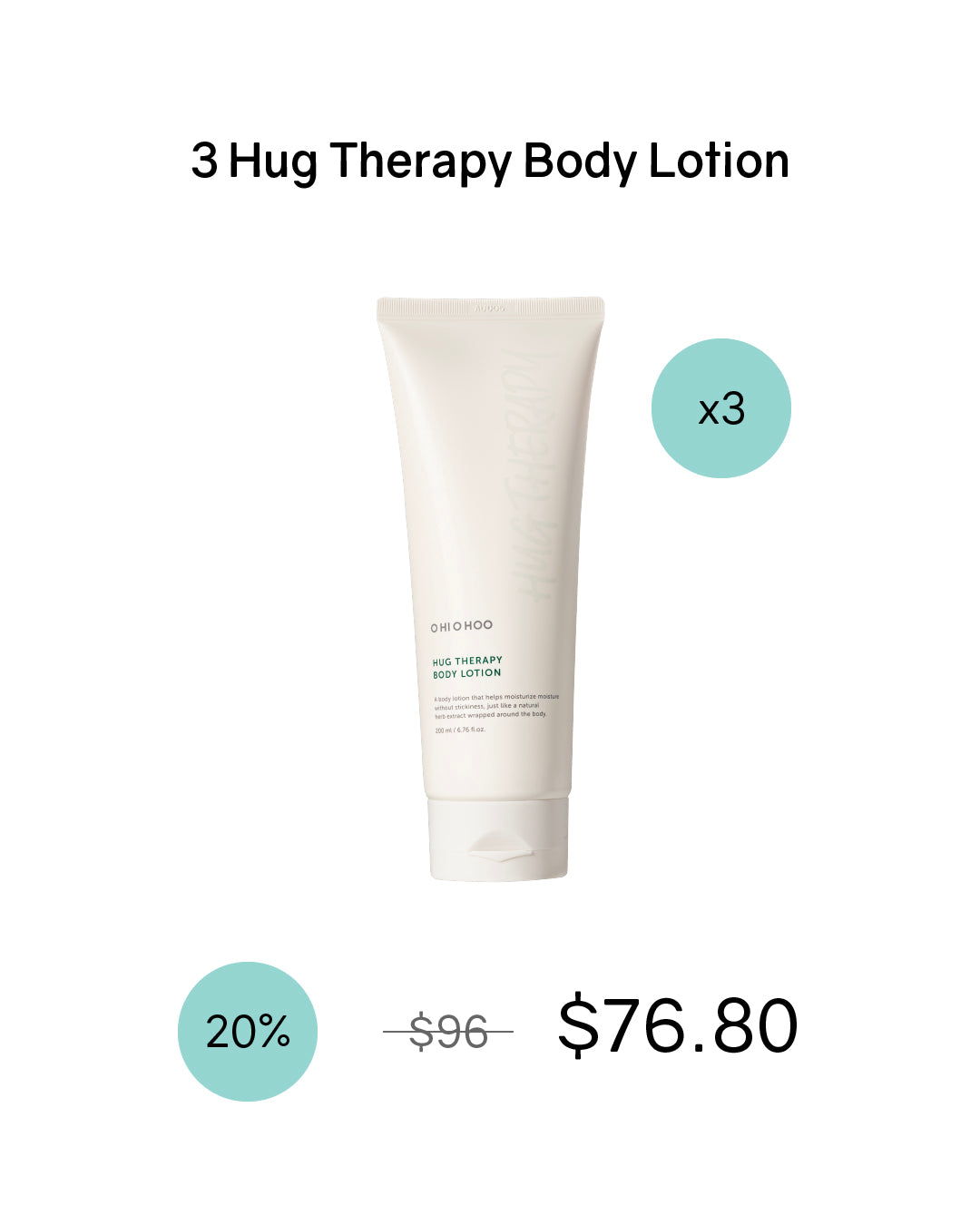 [PROMO] OHIOHOO Hug Therapy Body Lotion