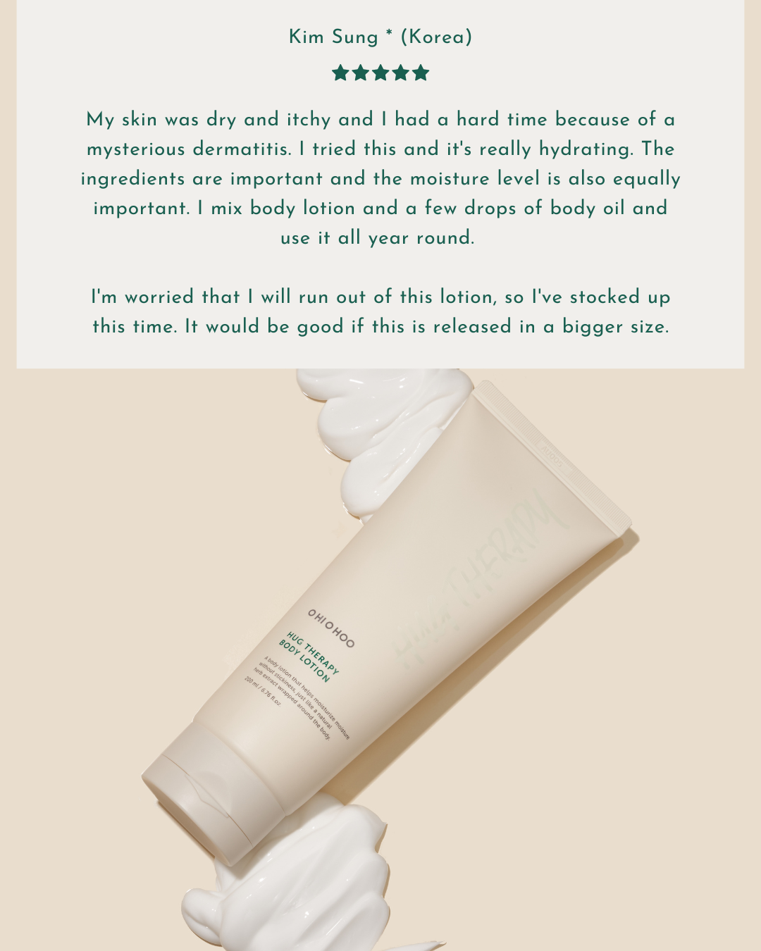[PROMO] OHIOHOO Hug Therapy Body Lotion