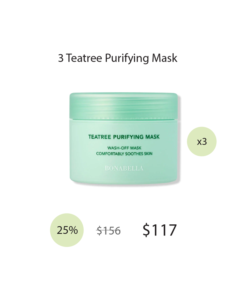 [PROMO] Bonabella Teatree Purifying Mask