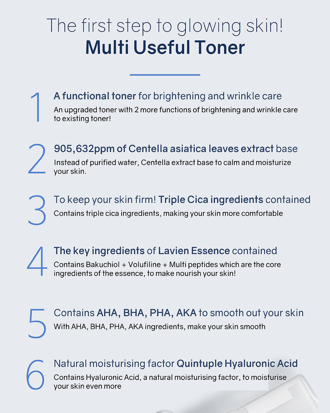 Lavien Centella Creaming Toner