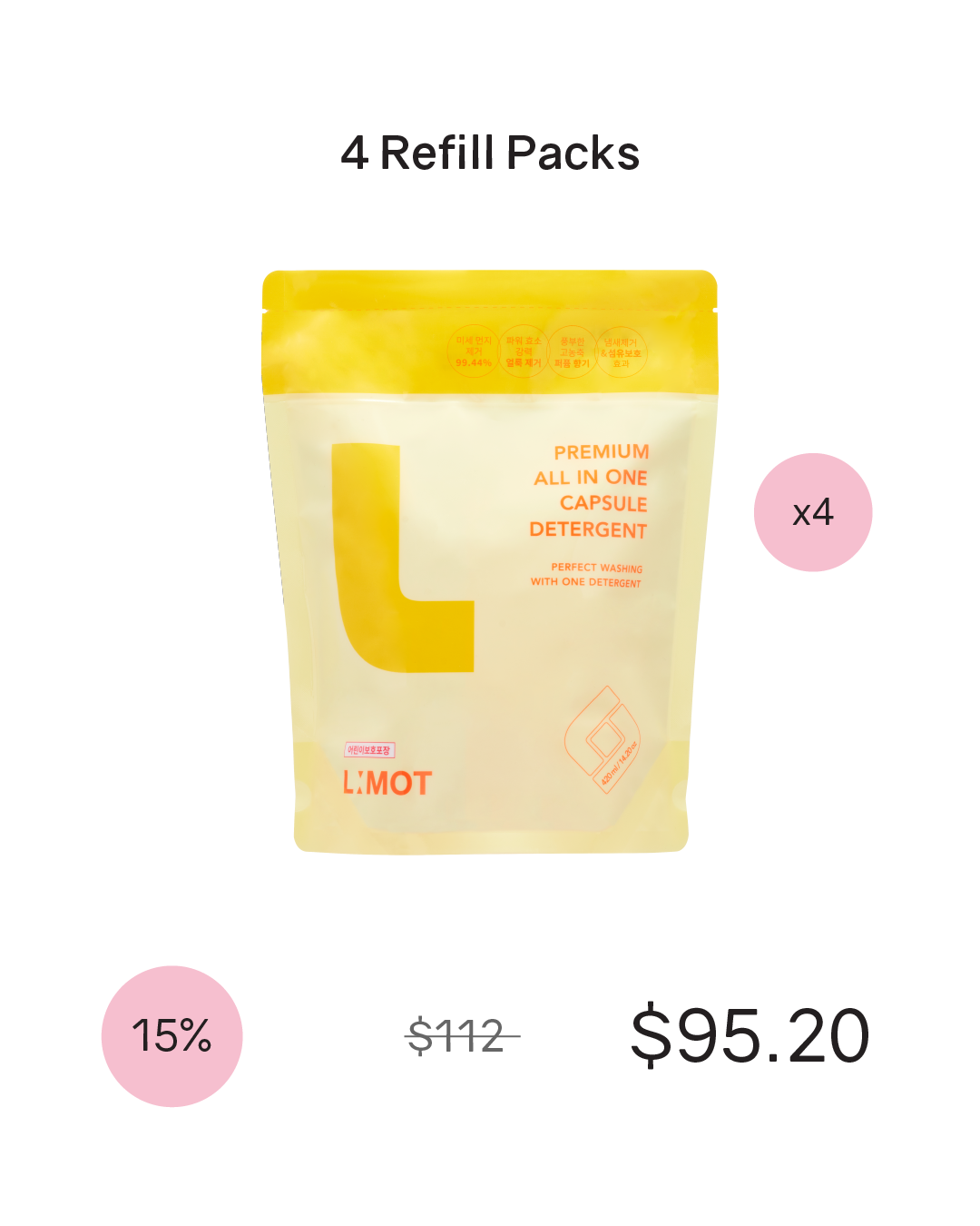 [PROMO] L:MOT Premium All In One Capsule Detergent