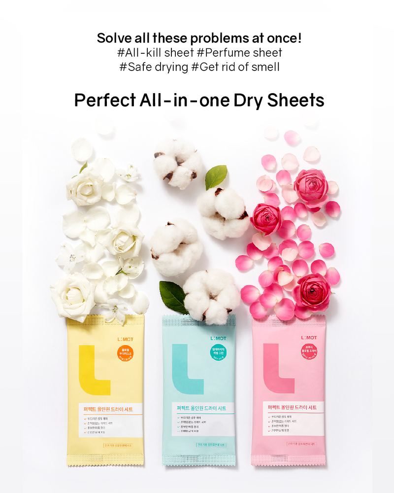 PROMO] L:MOT All In One Dry Sheets (Original Scents) – Ksisters
