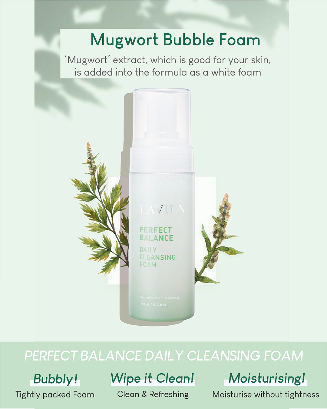 Lavien Perfect Balance Daily Cleansing Foam (150ml)