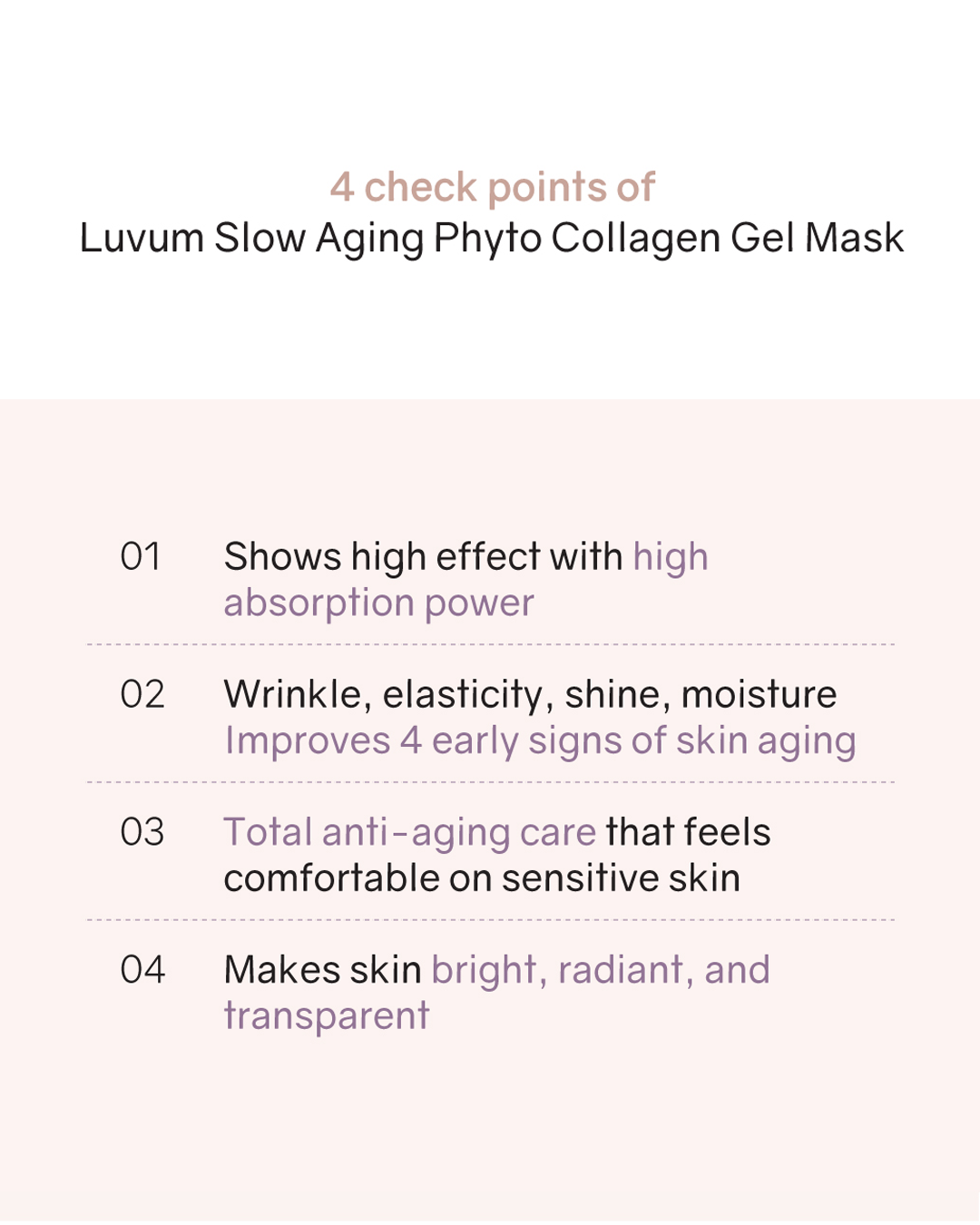 LUVUM Slow Aging Phyto Collagen Gel Mask – Ksisters