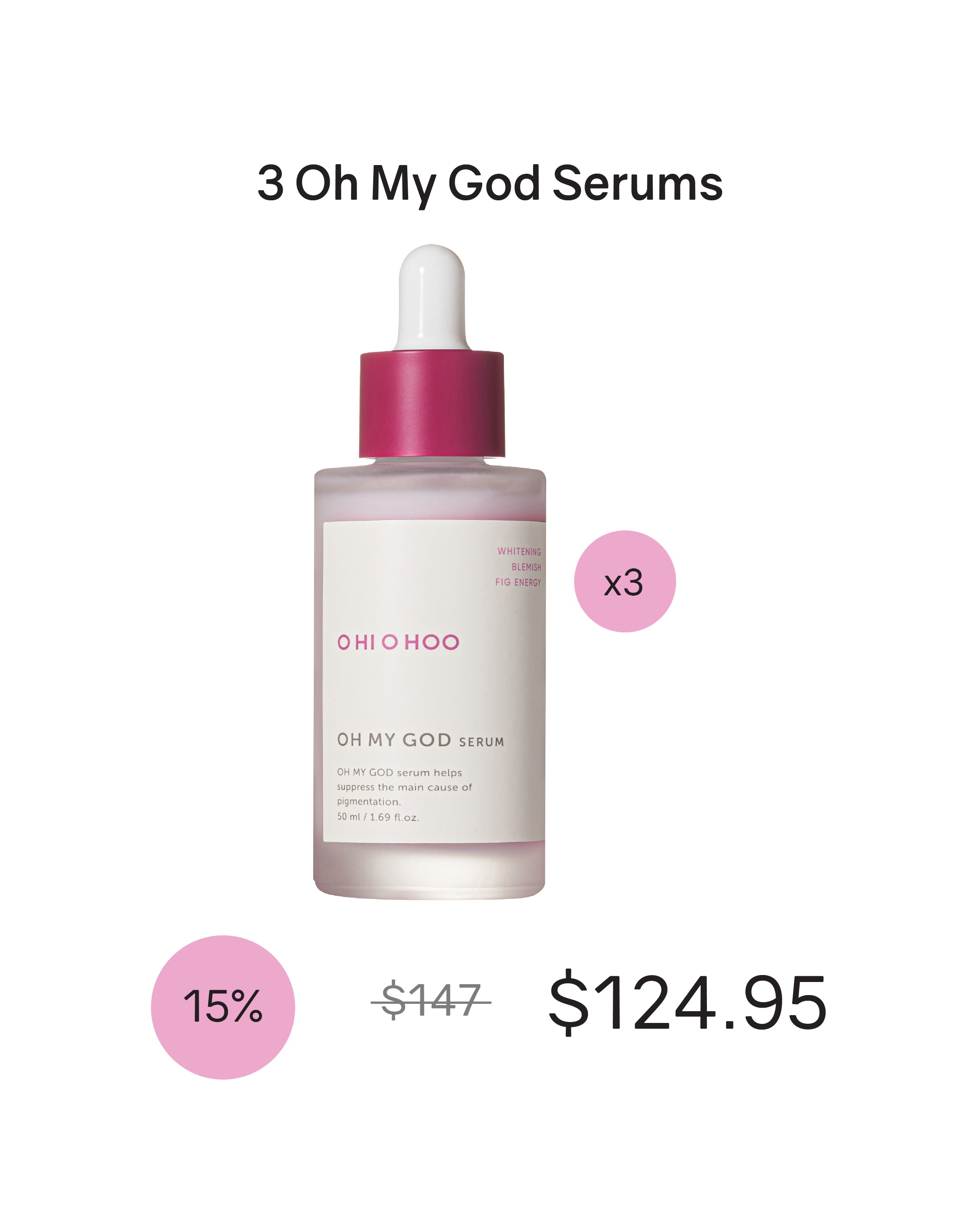 [Online Exclusive] OHIOHOO Oh My God Serum