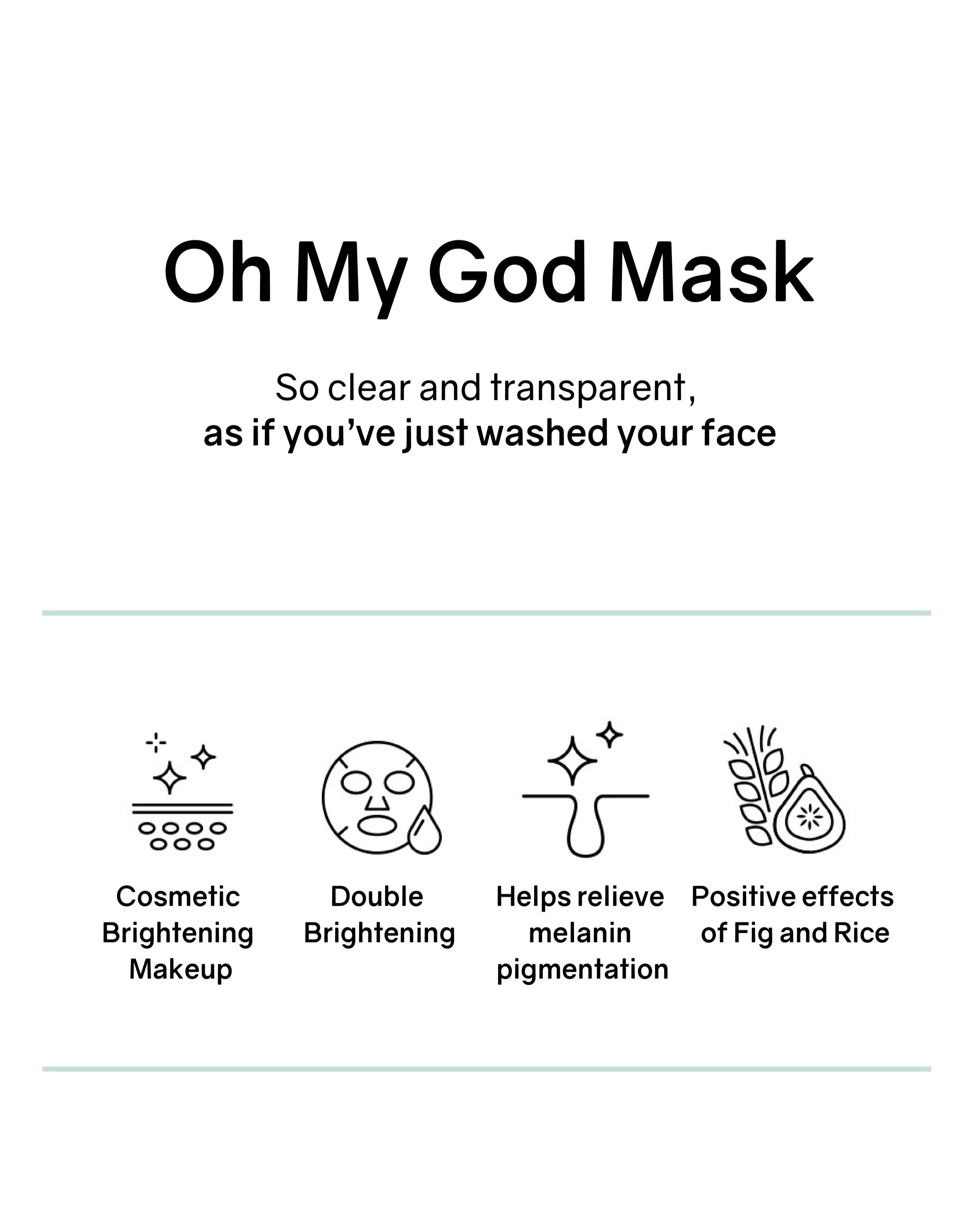 [Online Exclusive] OHIOHOO Oh My God Mask