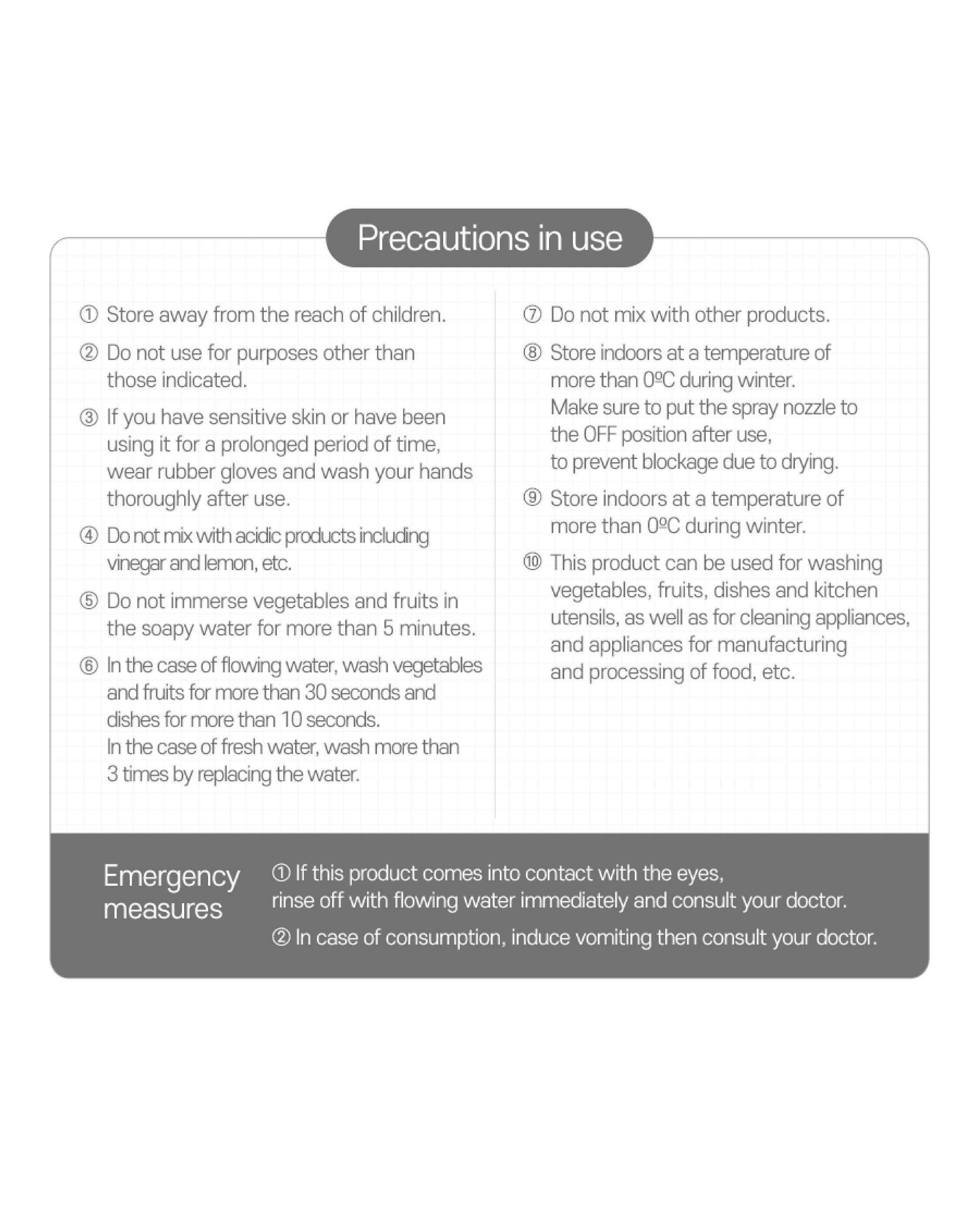 L:MOT Safe Dish Soap