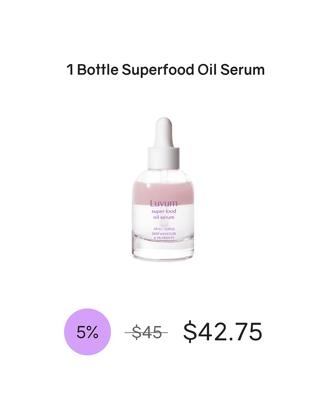 [PROMO] Luvum Slow Aging Superfood Oil Serum