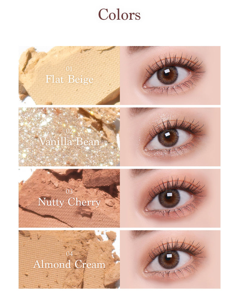 [PROMO] Dasique Eyeshadow Palette (01 Sugar Brownie)