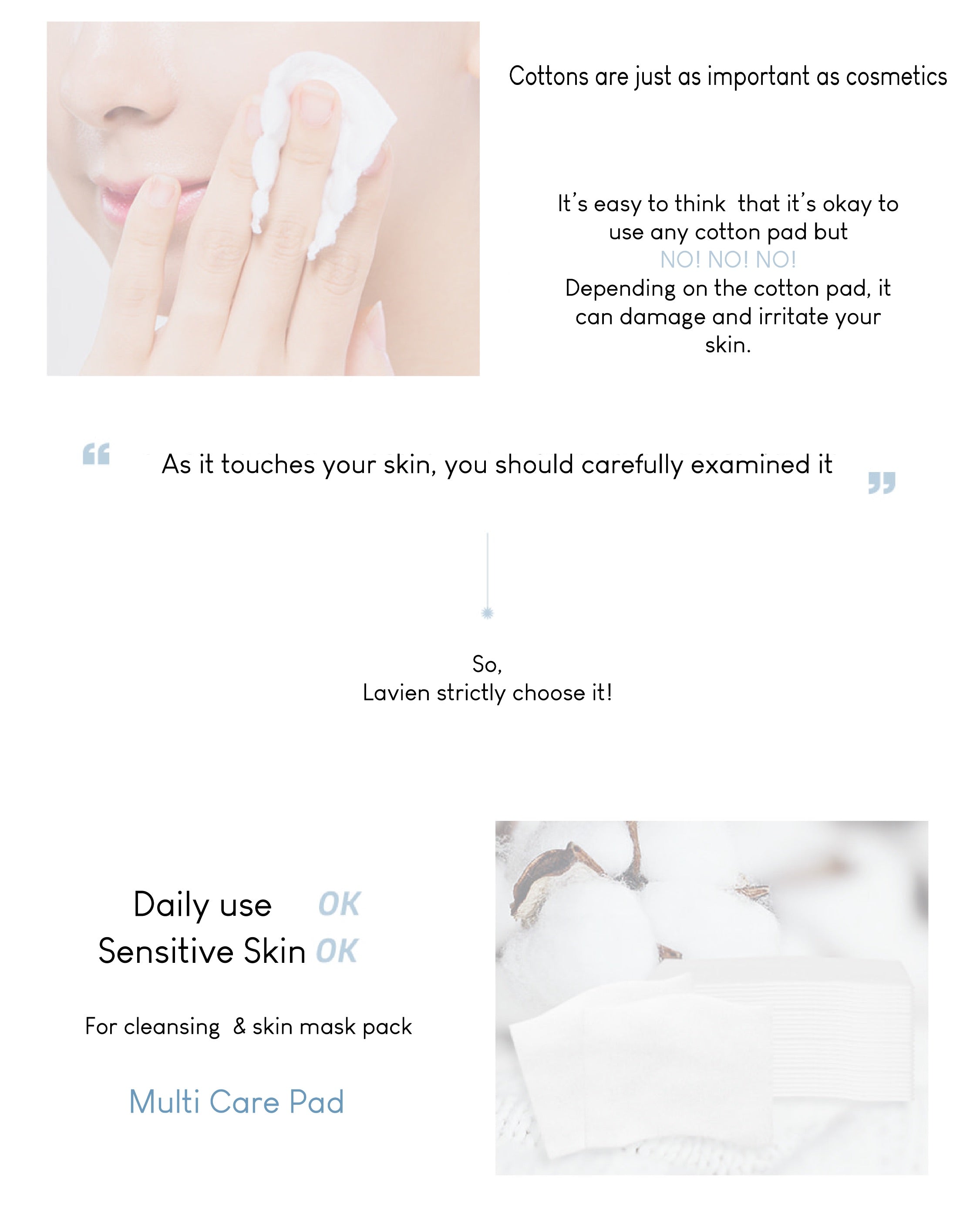 Lavien Premium Cotton Pad